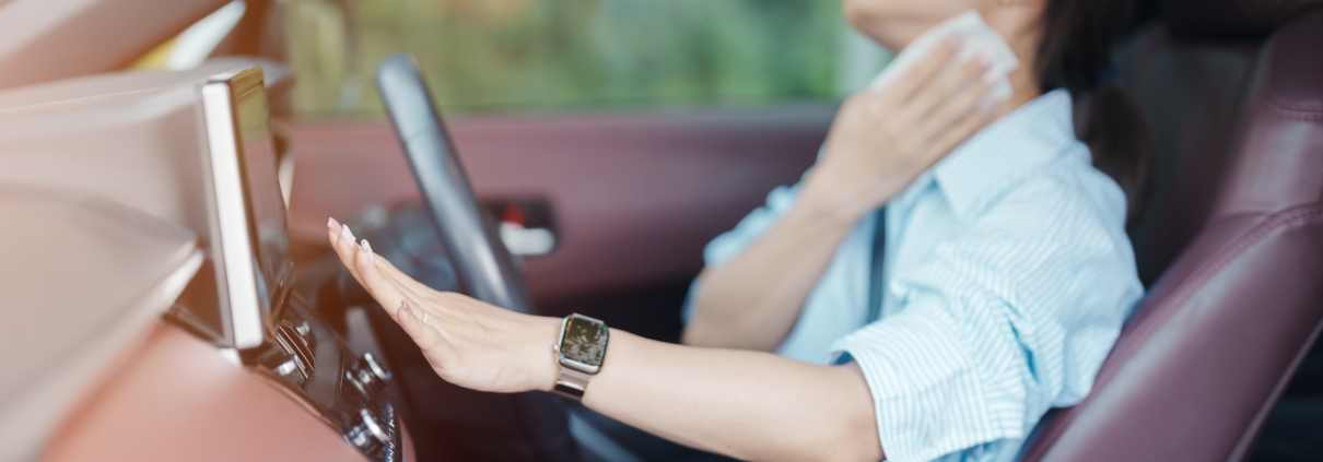 Sommerhitze im Auto